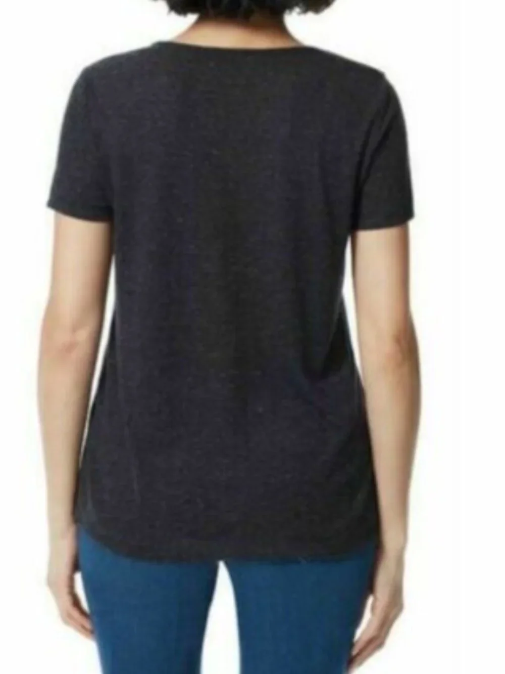 Ella Moss Womens V-Neck Lace Top